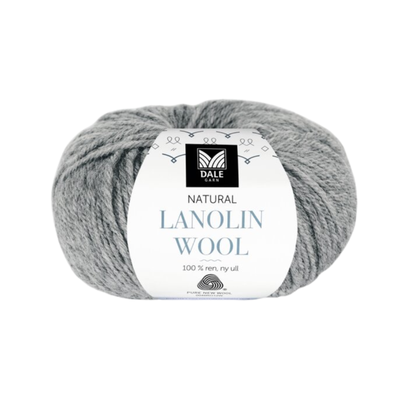Dale Lanolin Wool 1420 Grau