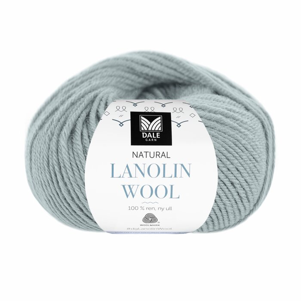 Dale Natural Lanolin Wool 1461 Puderblau
