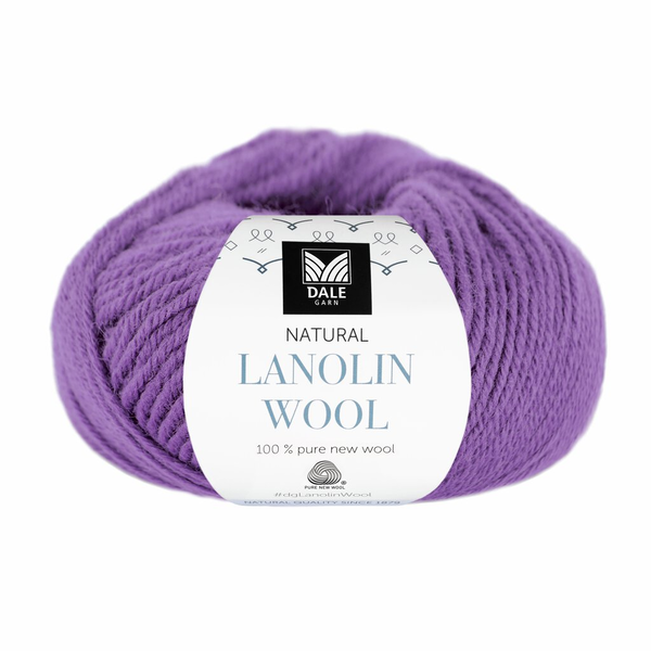 Dale Natural Lanolin Wool 1466 Lavendel