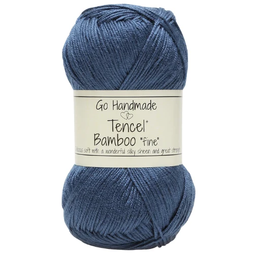 Go Handmade Tencel Bamboo 17361 Petrolblau