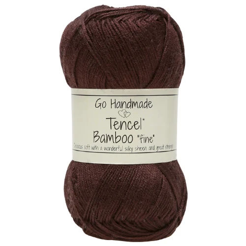 Go Handmade Tencel Bamboo 17353 Dunkelbraun