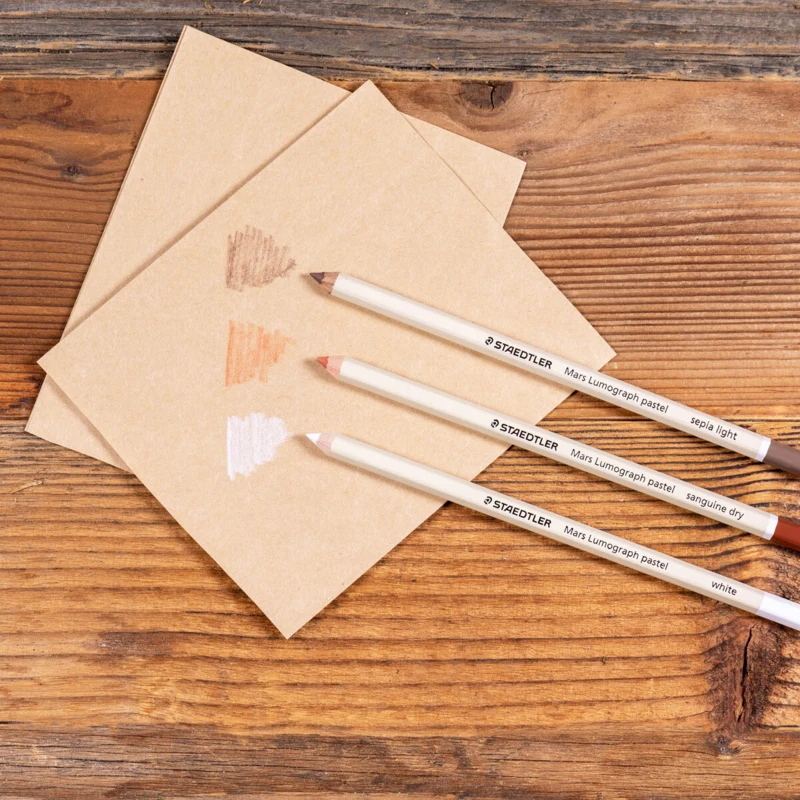 STAEDTLER March Lumograph Pastellstifte, 6-tlg – P-SBK6