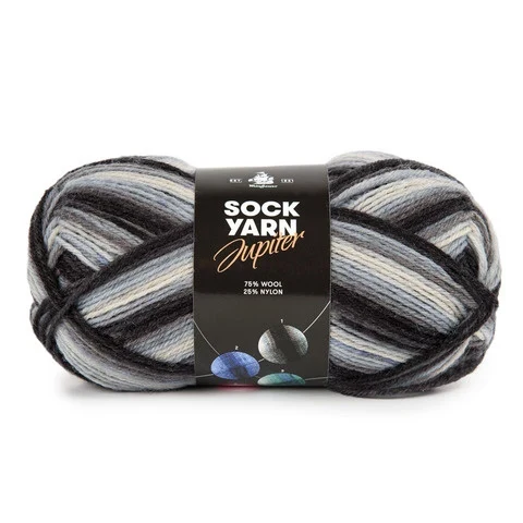 Mayflower Sock Yarn Universe Jupiter 01 Schwarz