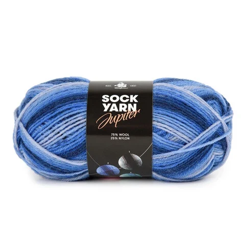 Mayflower Sock Yarn Universe Jupiter 02 Blau