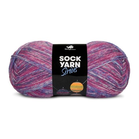 Mayflower Sock Yarn Universe Sirius 02 Rosa/Blau/Lila