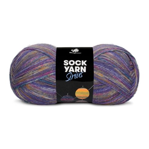 Mayflower Sock Yarn Universe Sirius 03 Lila/Rosa/Gelb
