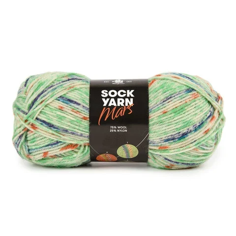 Mayflower Sock Yarn Universe Mars 01 Grün