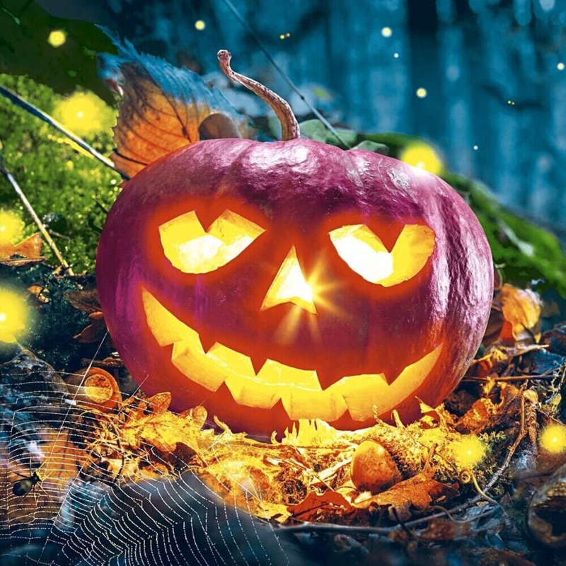 Servietten, Halloween, 33x33 cm, 20 Stück Kürbis