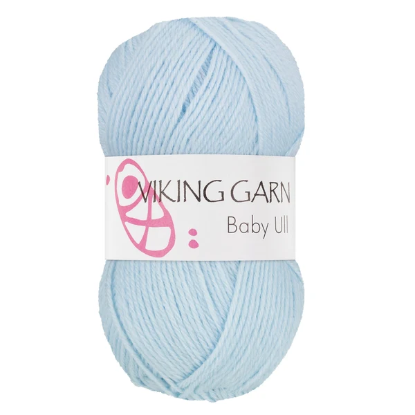 Viking Baby Ull 320 Hellblau