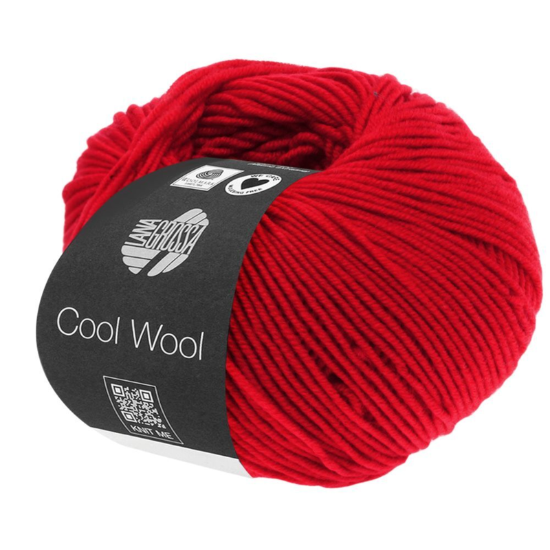 Lana Grossa Cool Wool 417 Reflexrot