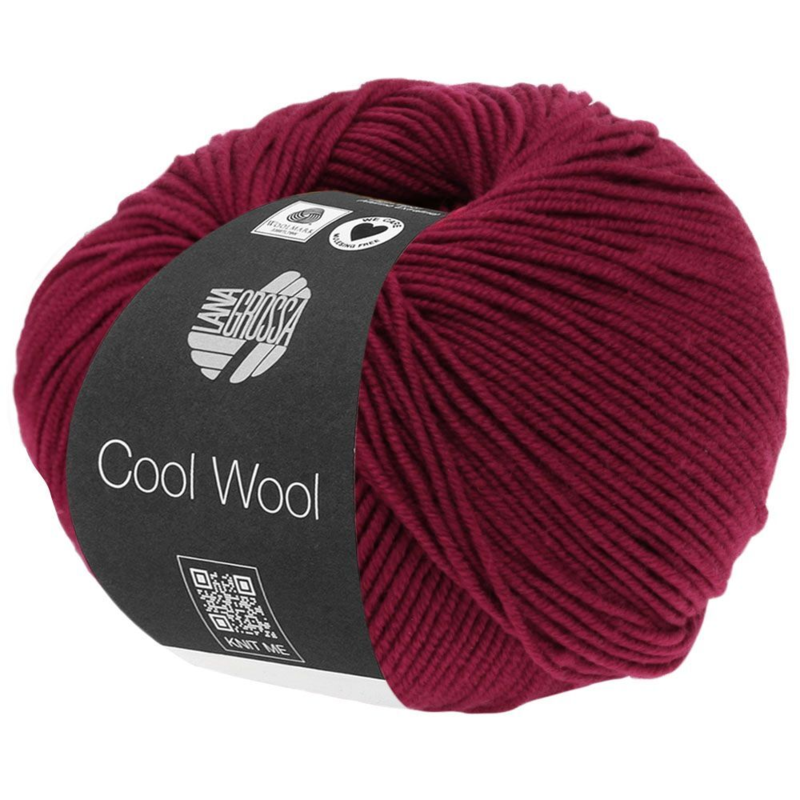 Lana Grossa Cool Wool 468 Weinrot