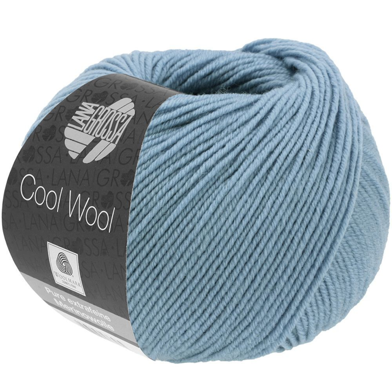 Lana Grossa Cool Wool 2102 Graublau