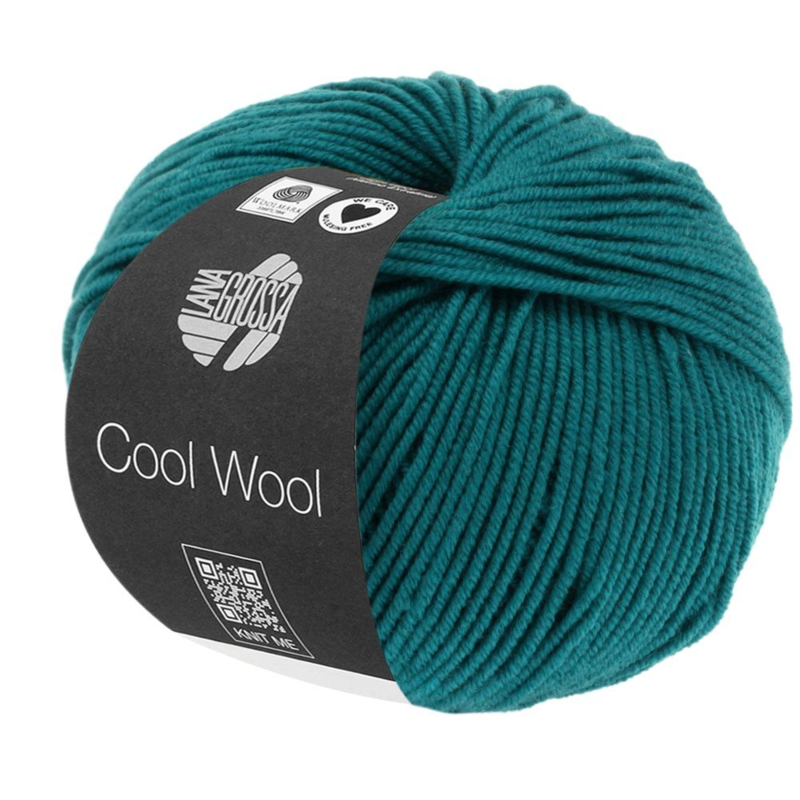 Lana Grossa Cool Wool 2015 Petrolgrün