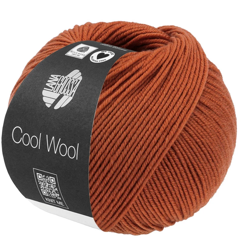 Lana Grossa Cool Wool 2125 Zimtbraun