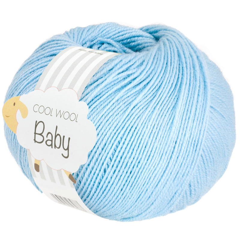 Lana Grossa Cool Wool Baby 321 Pastellblau