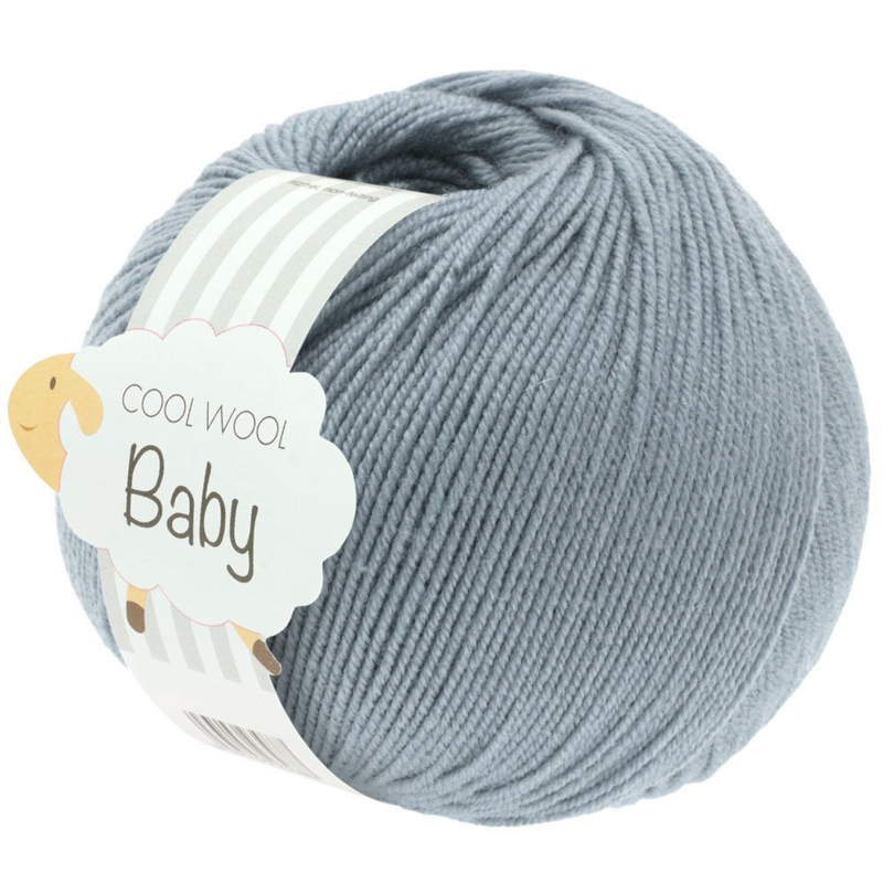 Lana Grossa Cool Wool Baby 264 Graublau