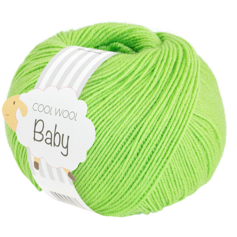 Lana Grossa Cool Wool Baby 319 Frühlingsgrün