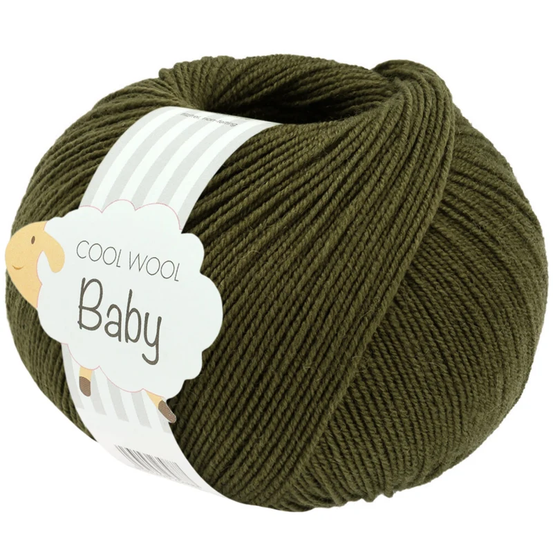 Lana Grossa Cool Wool Baby 349 Waldgrün