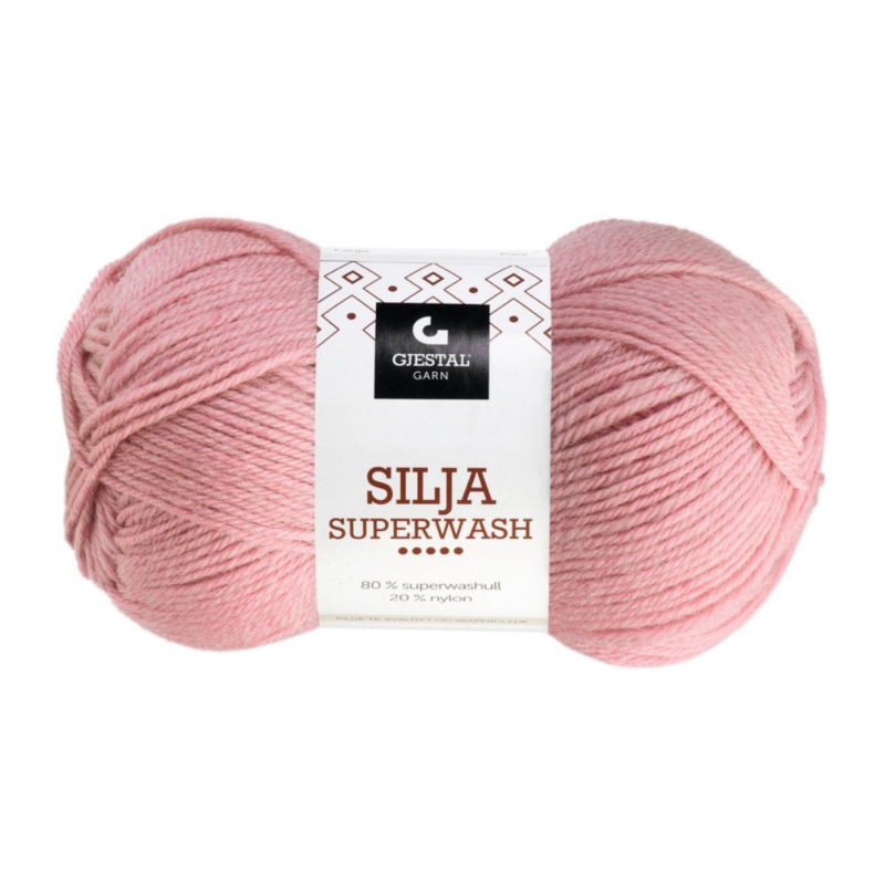 Gjestal Silja Superwash 381 Altrosa