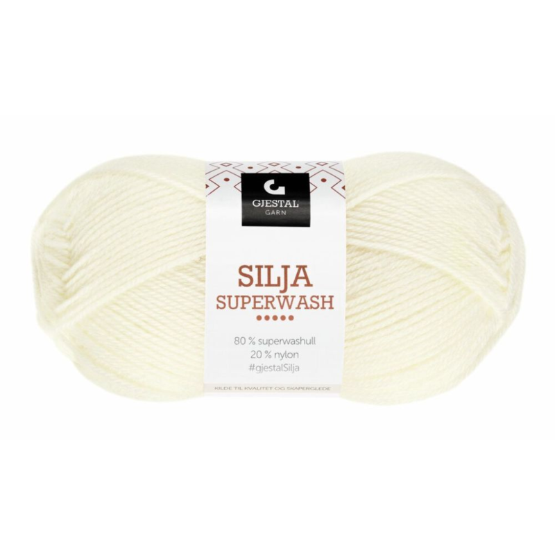 Gjestal Silja Superwash 300 Natur