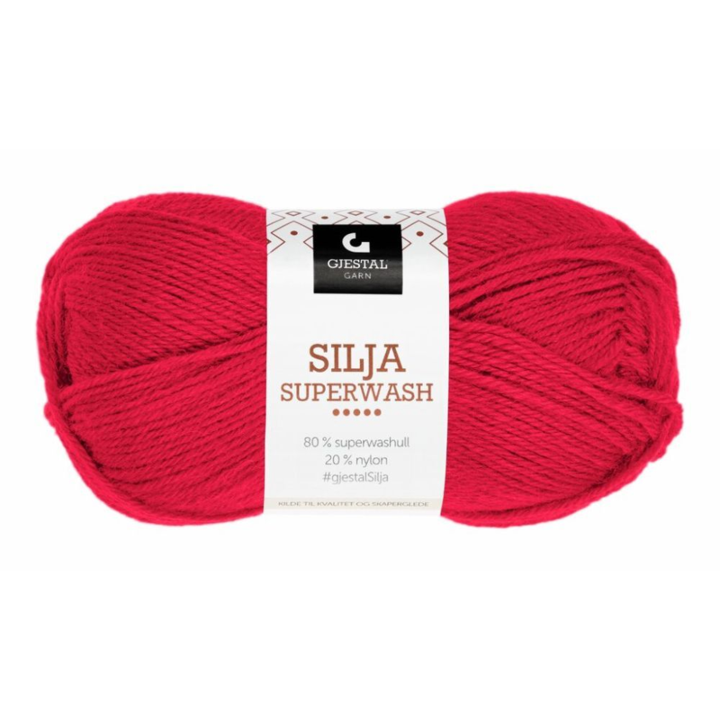Gjestal Silja Superwash 304 Rot