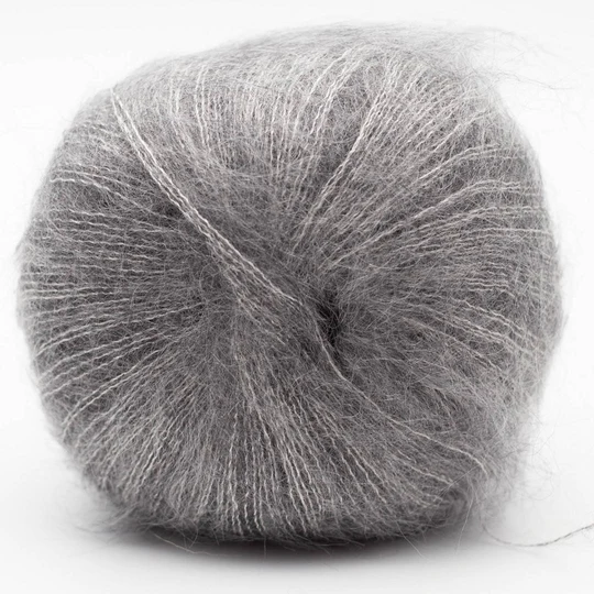 Kremke Soul Wool Silky Kid 20-001 Grau meliert