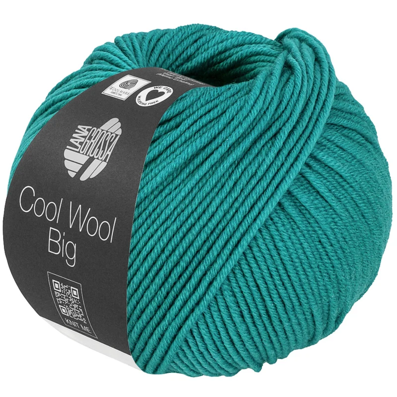 Lana Grossa Cool Wool Big 1043 Türkisgrün