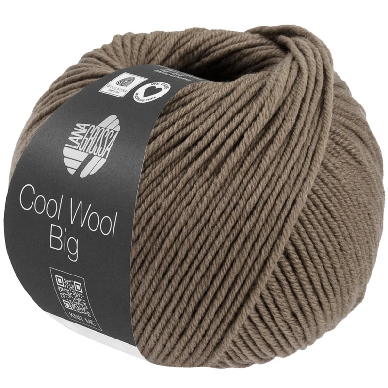 Lana Grossa Cool Wool Big 1708 Taupe meliert
