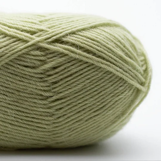 Kremke Soul Wool Edelweiss Alpaka 026 Lindgrün