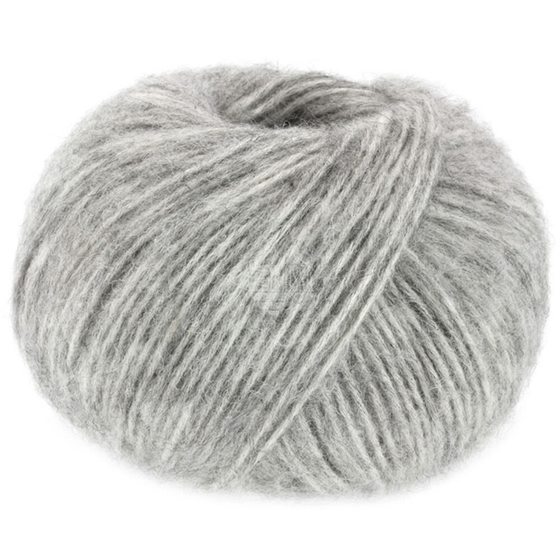 Lana Grossa Natural Alpaca Pelo 03 Hellgrau meliert