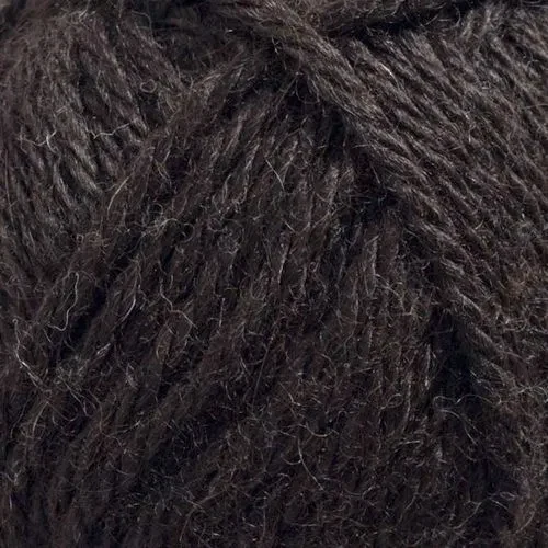 Svarta Fåret Soft Lama 028 Schwarze Bohne