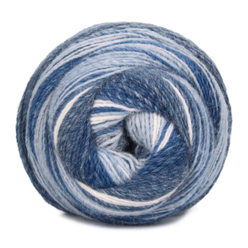 Mayflower Taormina 010 Himmelblau/Weiß/Jeans/Eisblau