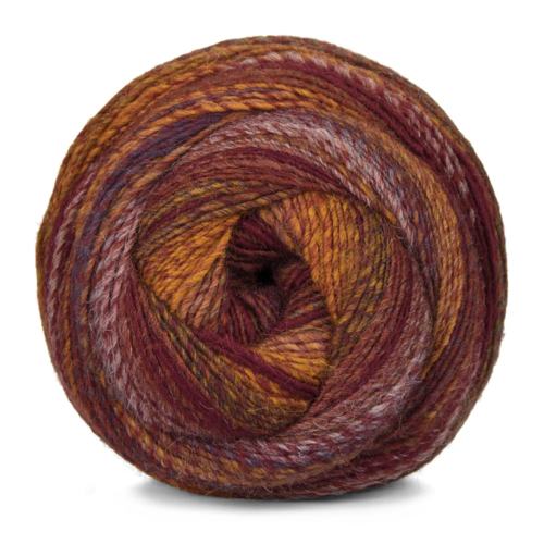 Mayflower Taormina 008 Zimt/Burgund/Gold/Aubergine
