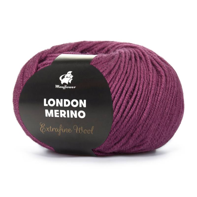 Mayflower London Merino 014 Viktoria Pflaume