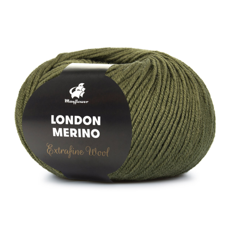 Mayflower London Merino 025 Armeegrün