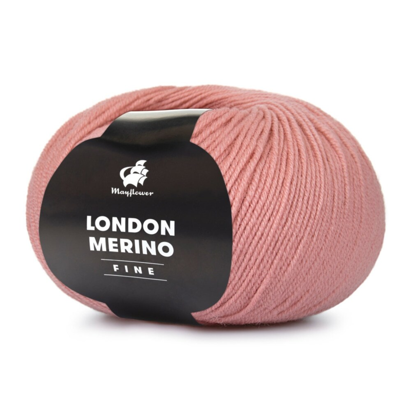 Mayflower London Merino Fine 011 Puderrosa