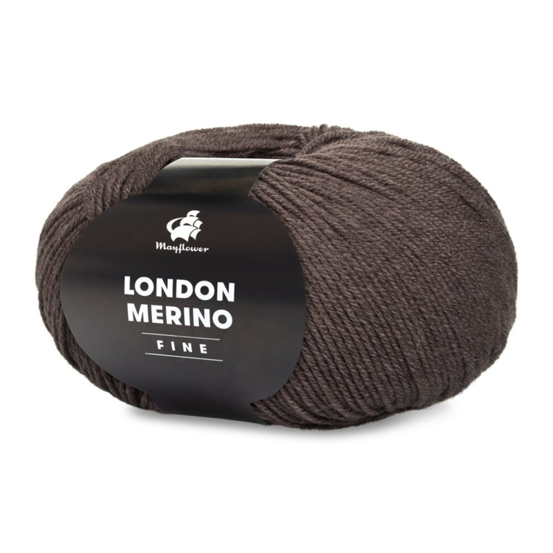 Mayflower London Merino Fine 007 Schokolade