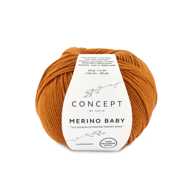 Katia Concept Merino Baby 083 Perlkupfer