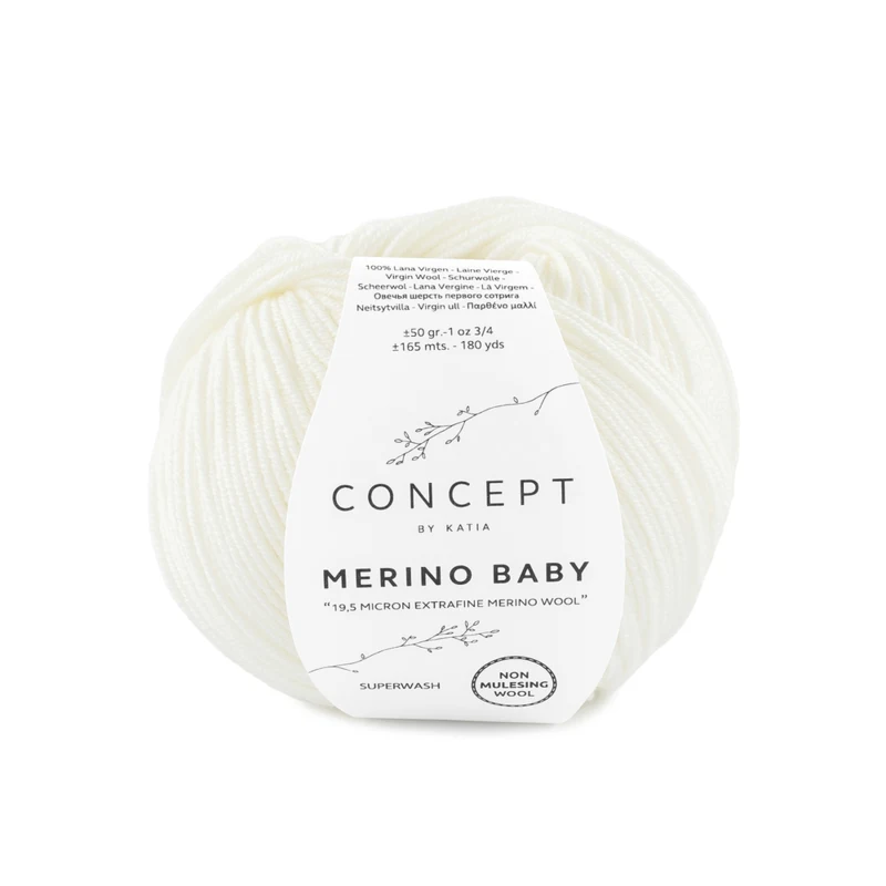 Katia Concept Merino Baby 003 Ecru