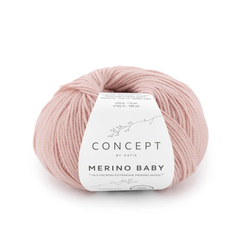 Katia Concept Merino Baby 163 Hellrosa