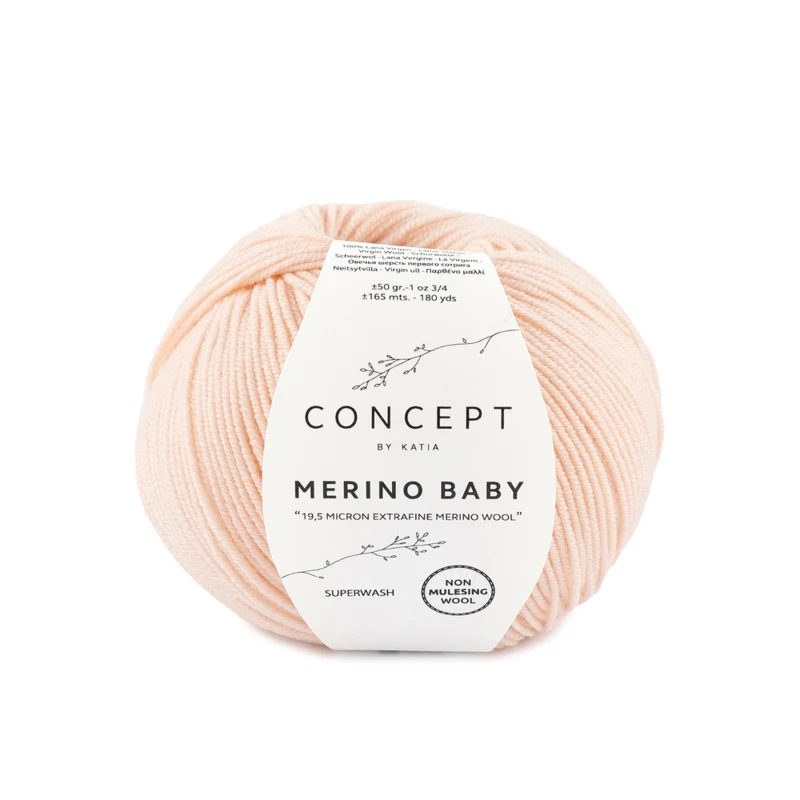 Katia Concept Merino Baby 081 Sehr helles Rosa