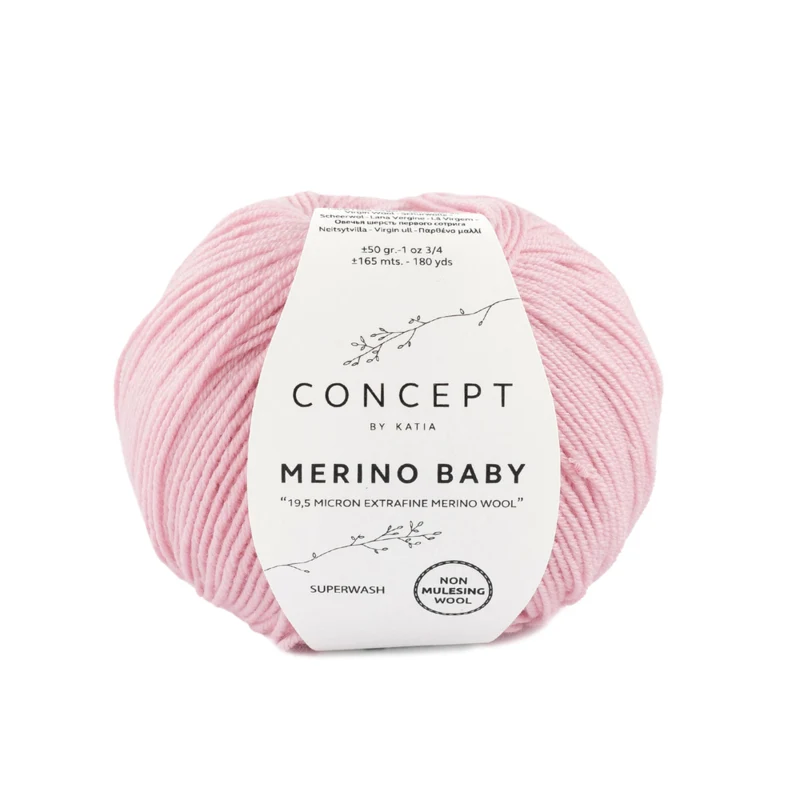 Katia Concept Merino Baby 092 Hellrosa