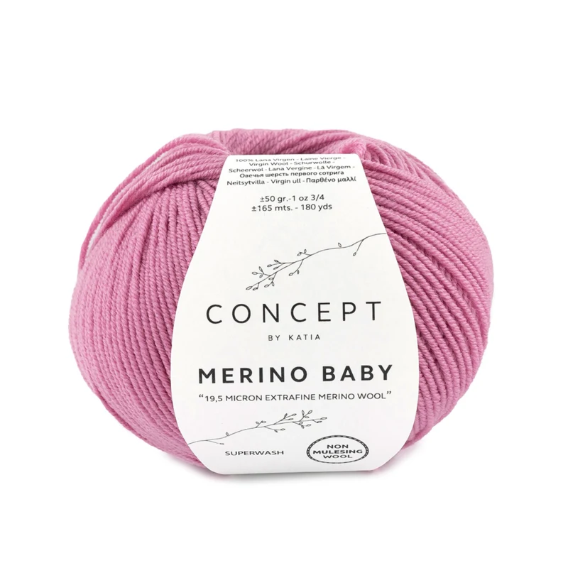 Katia Concept Merino Baby 046 Rose