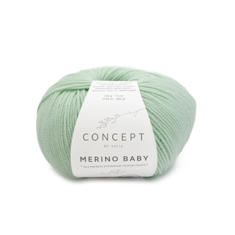 Katia Concept  Merino Baby 156 Pastellgrün