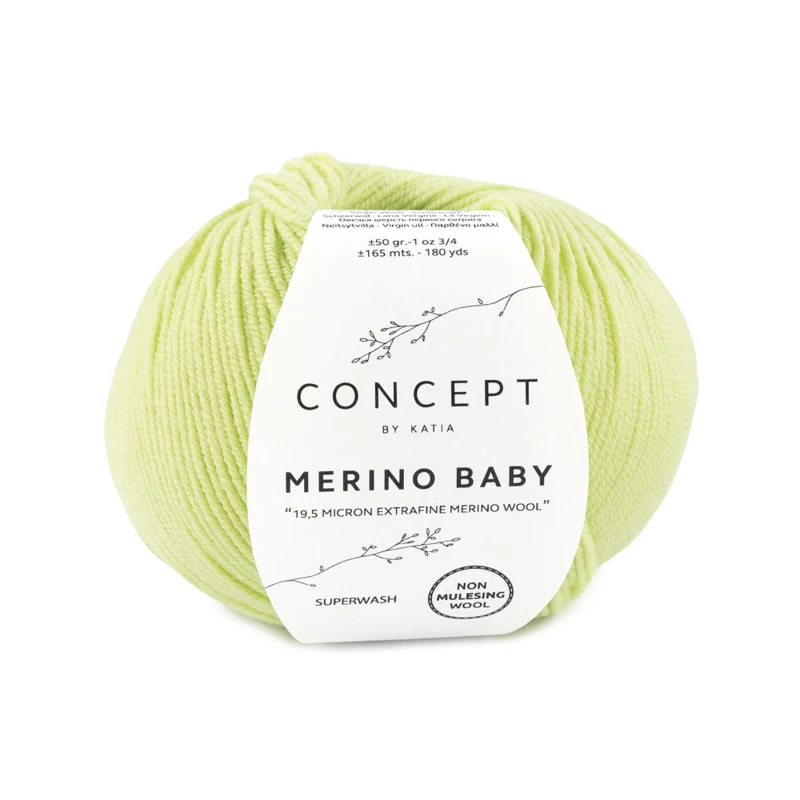 Katia Concept Merino Baby 014 Pistazie