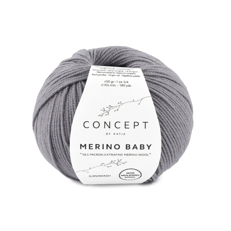 Katia Concept Merino Baby 050 Kastanienbraun