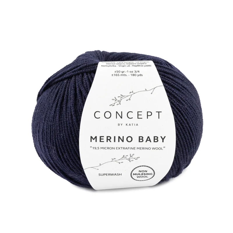Katia Concept Merino Baby 005 Sehr dunkelblau