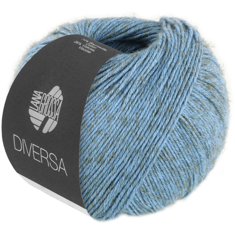 Lana Grossa Diversa 16 Dunkelgraublau