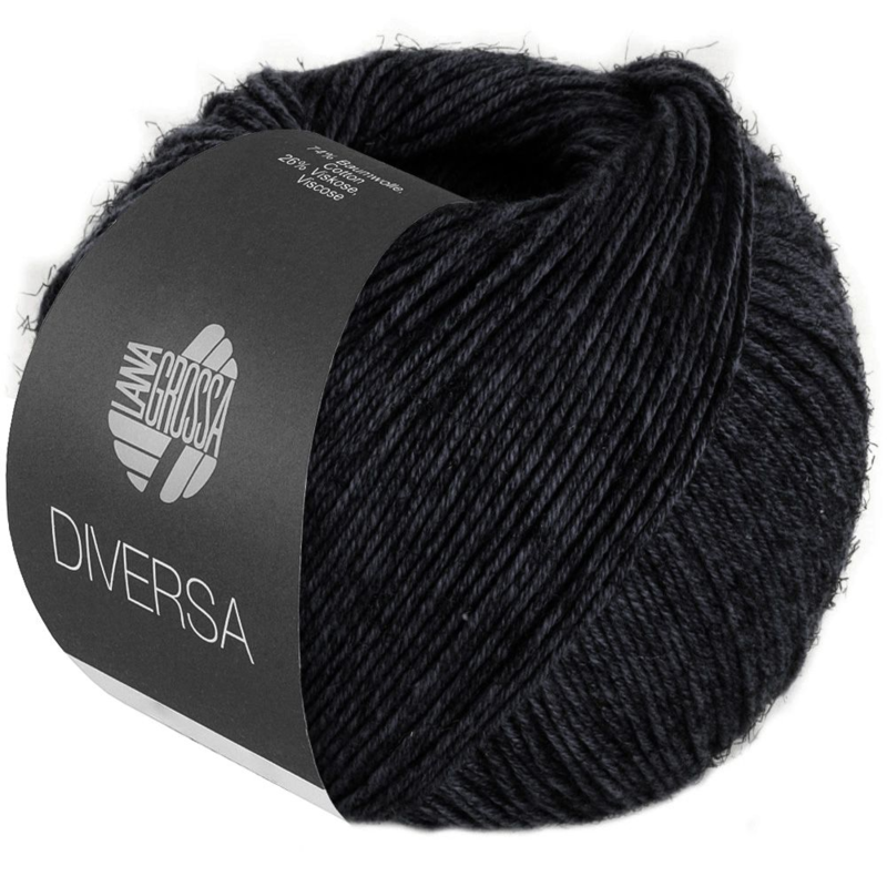 Lana Grossa Diversa 29 Schwarz