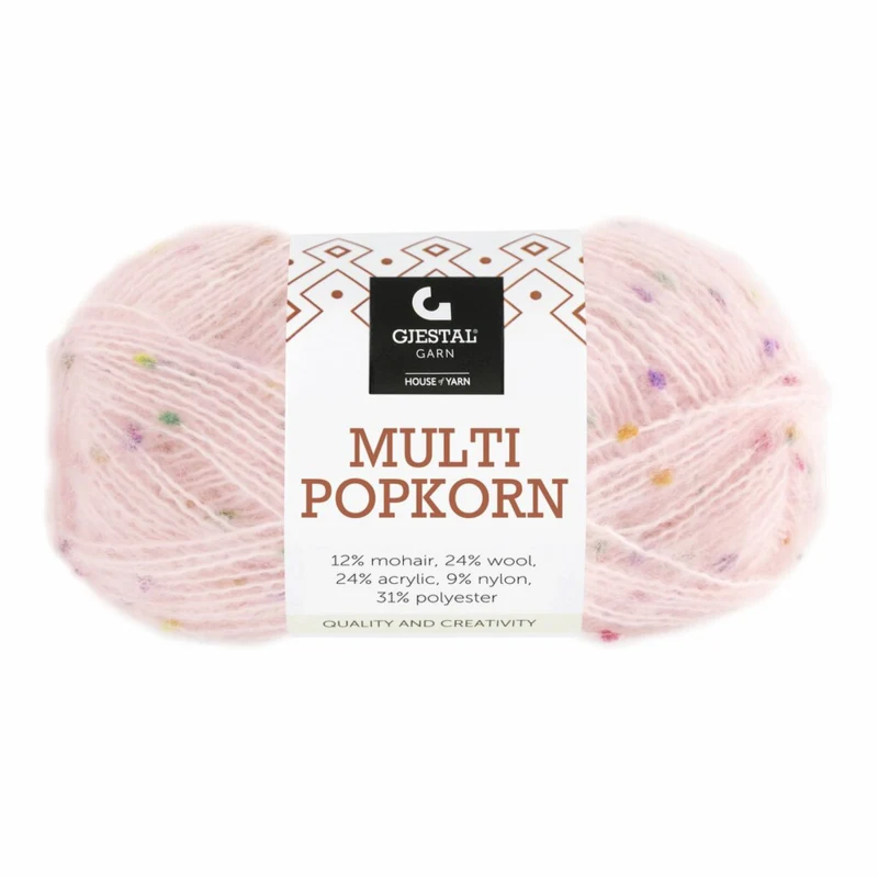 Gjestal Multi Popkorn 504 Hellrosa